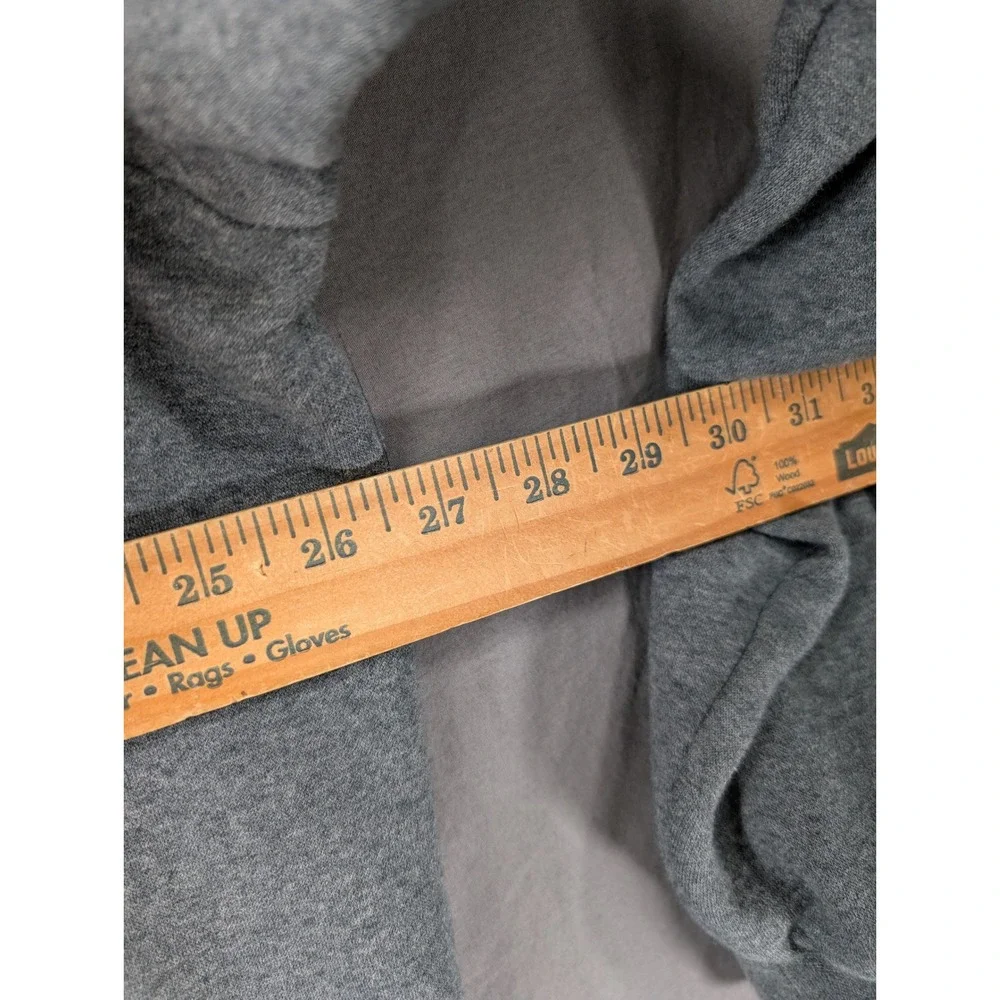 Adidas Essentials 3-Stripes Full Zip Hoodie‎ Grey DX2528 Mens 2XLT